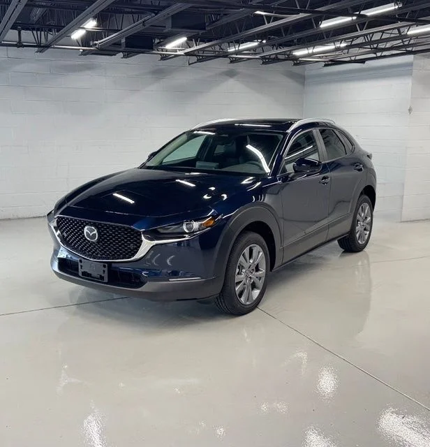 New 2026 Deep Crystal Blue Mica Mazda 2.5 S Preferred AWD image 1