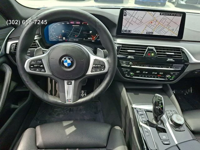 Used 2023 Skyscraper Grey Metallic BMW M550i xDrive image 10
