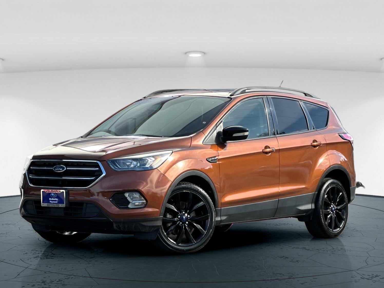 Used 2017 Ford Escape Titanium with VIN 1FMCU0J91HUB45076 for sale in Pleasanton, CA