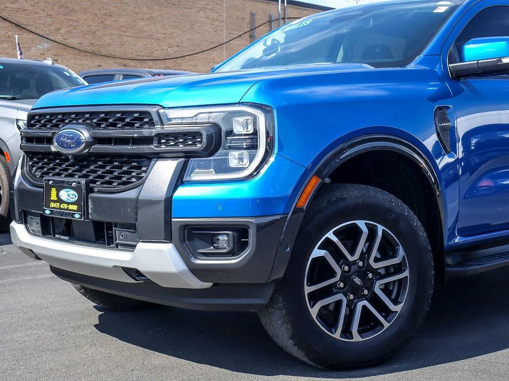 Used 2024 Blue Metallic Ford LARIAT image 2