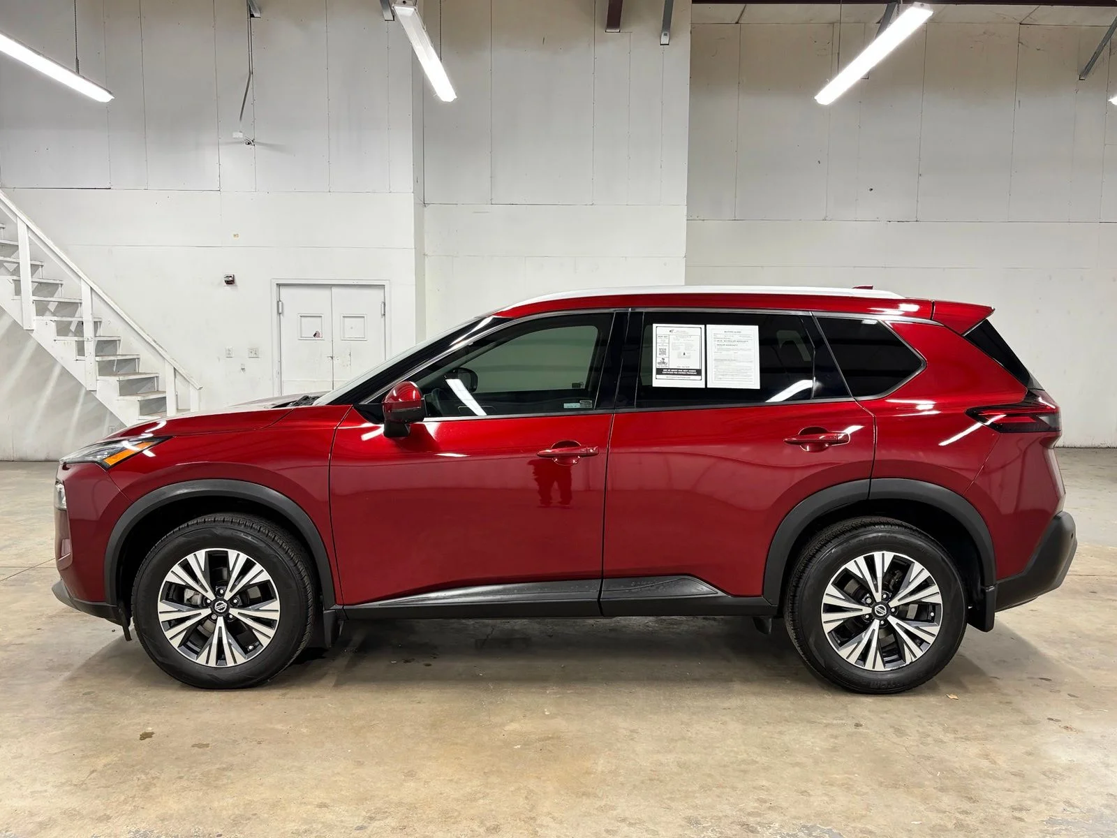 Used 2021 Red Nissan SV image 4
