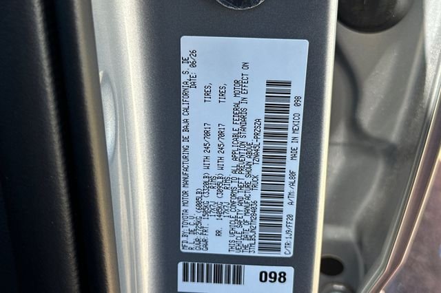 New 2026 Celestial Silver Metallic Toyota  SR5 image 25