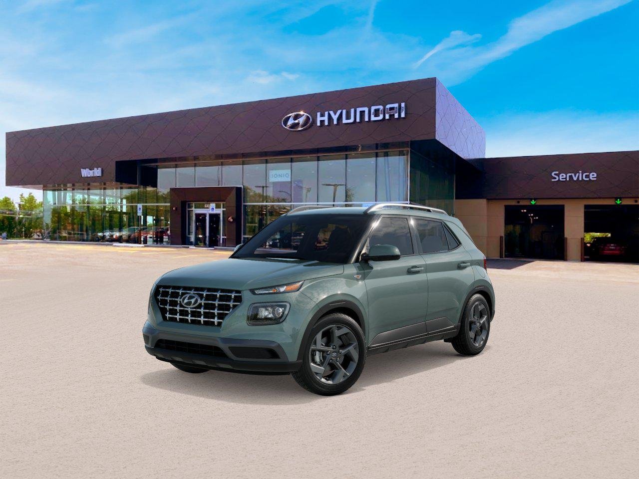New 2026 Mirage Green Hyundai SEL image 1
