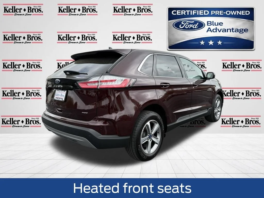 Certified Used 2022 Red Ford SEL image 7