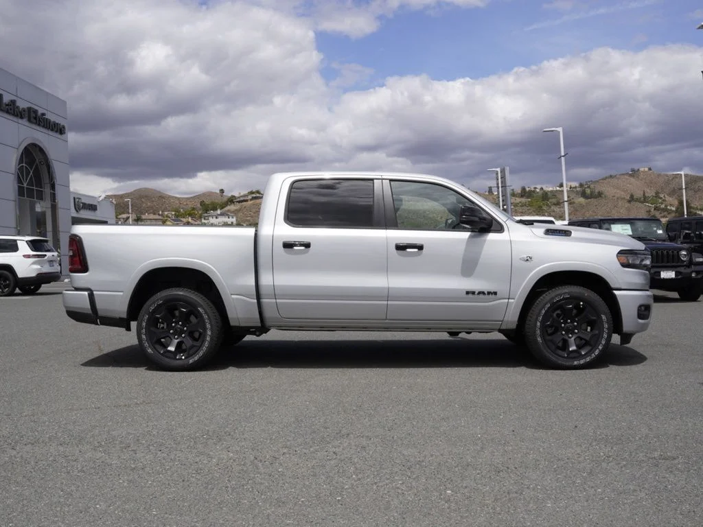 New 2026 Silver Zynith Exterior Paint RAM Big Horn/Lone Star image 2