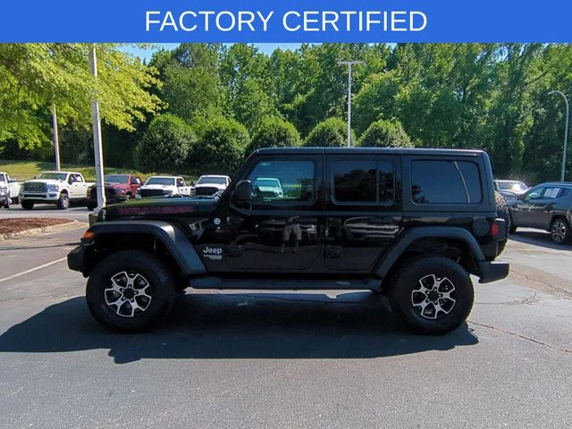Used 2020 Black Jeep Unlimited Sport S image 2