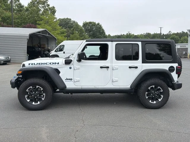 Used 2024 White/off-white Jeep Rubicon 4xe image 2