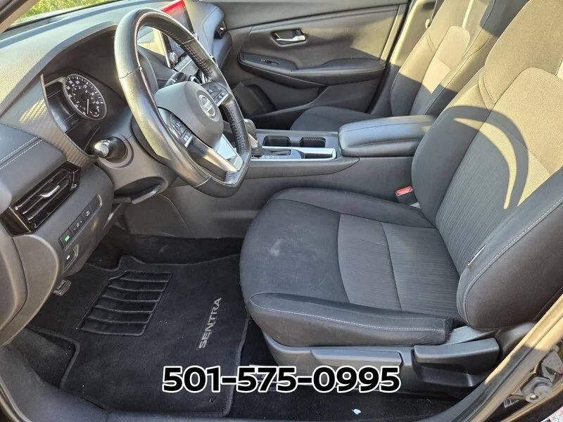 Used 2023 Super Black NISSAN SV CVT image 10