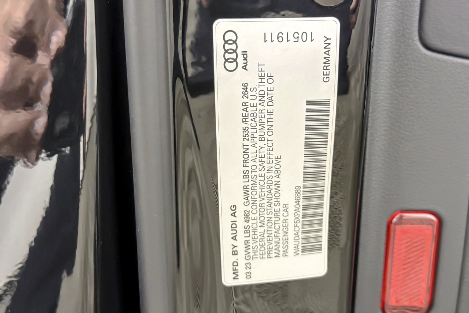 Used 2023 Mythos Black Metallic Audi S line Premium 45 TFSI quattro image 27