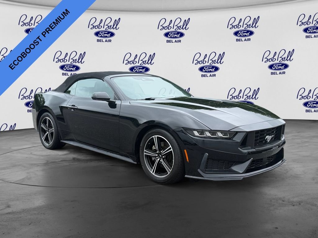 Used 2025 Black Ford EcoBoost Premium image 1