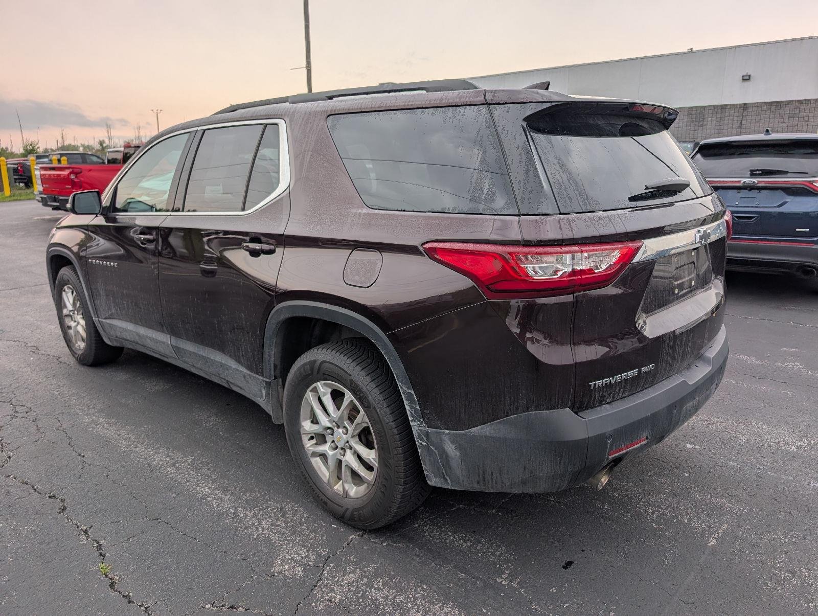 Used 2021 Black Cherry Metallic Chevrolet LT Leather image 5