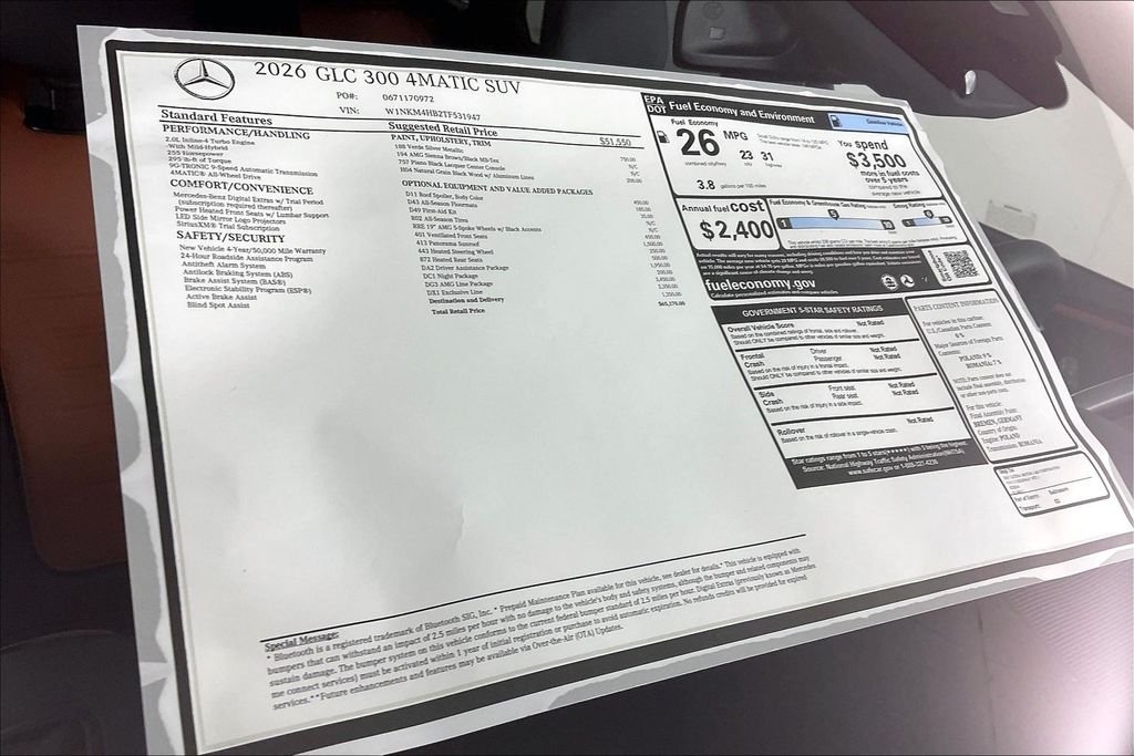 Used 2026 Brown Mercedes-Benz GLC 300 image 13