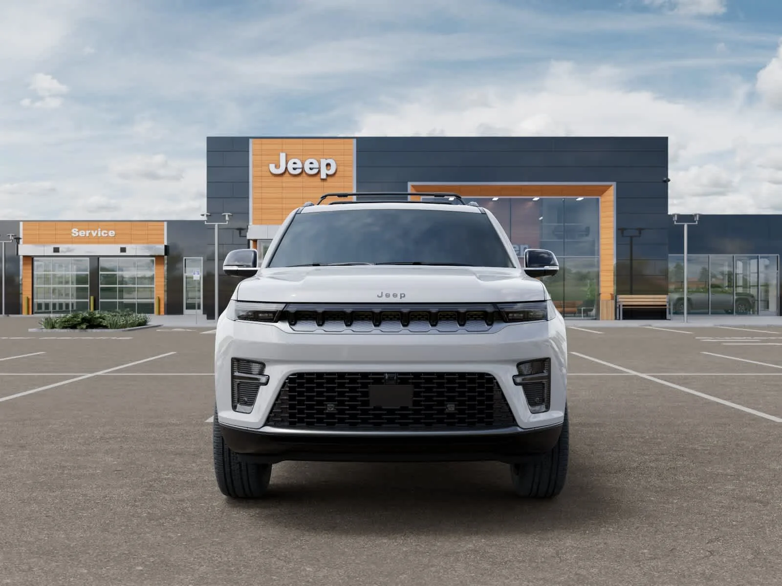 New 2026 Bright White Clearcoat Jeep  image 6