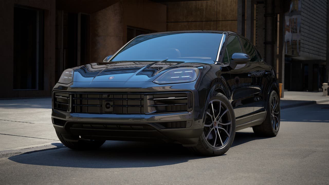 New 2027 Chromite Black Metallic Porsche Coupe image 1