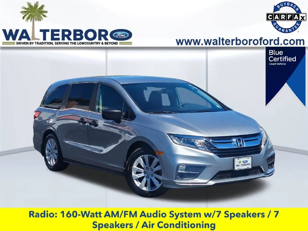 Certified Used 2019 Silver Honda LX image 1