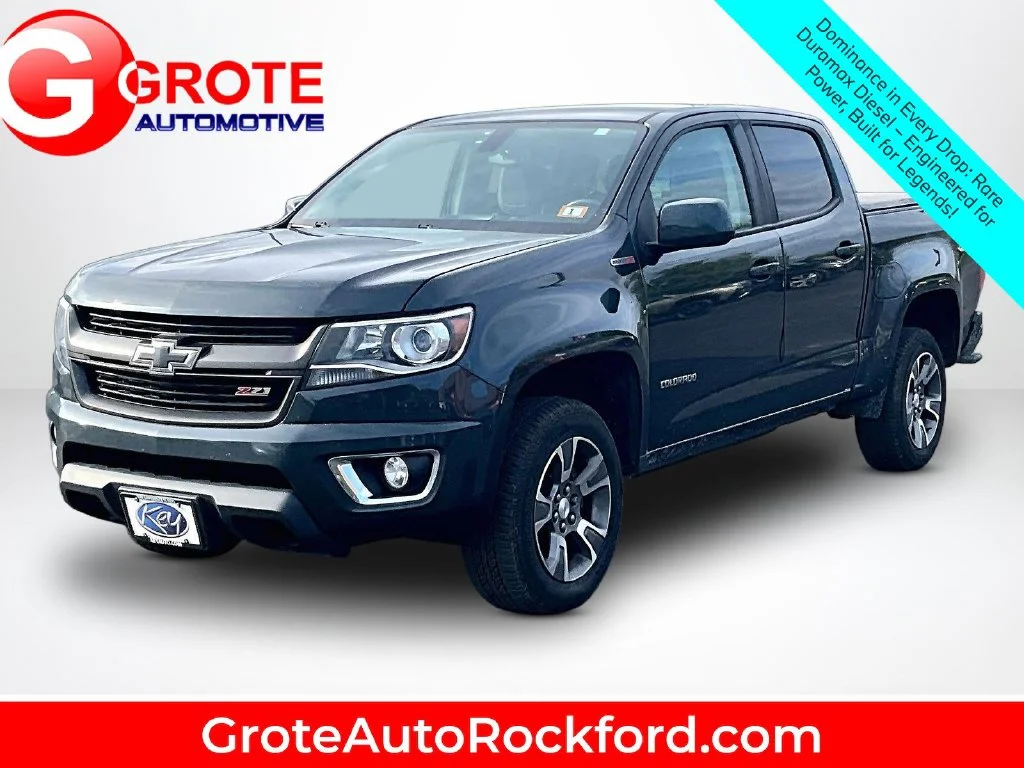 Used 2018 Gray Chevrolet Z71 image 1