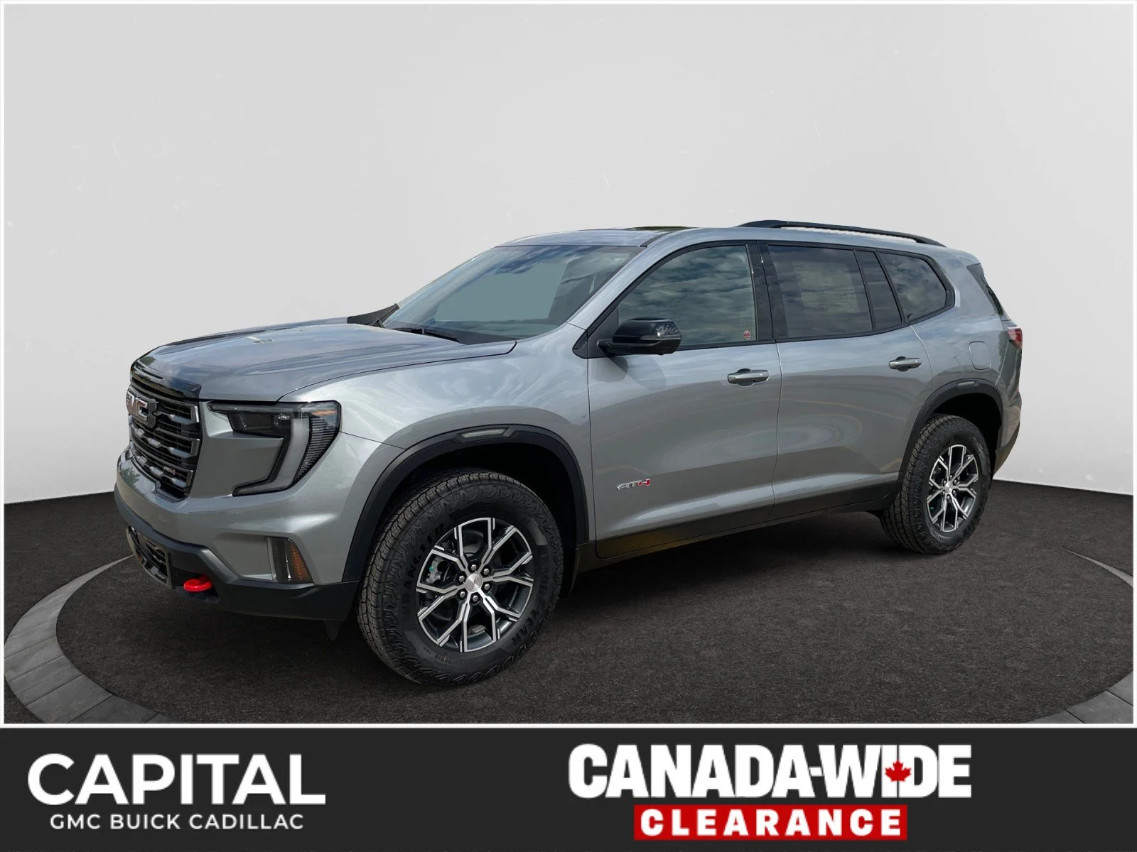 New 2027 Sterling Metallic GMC AT4 AWD image 1