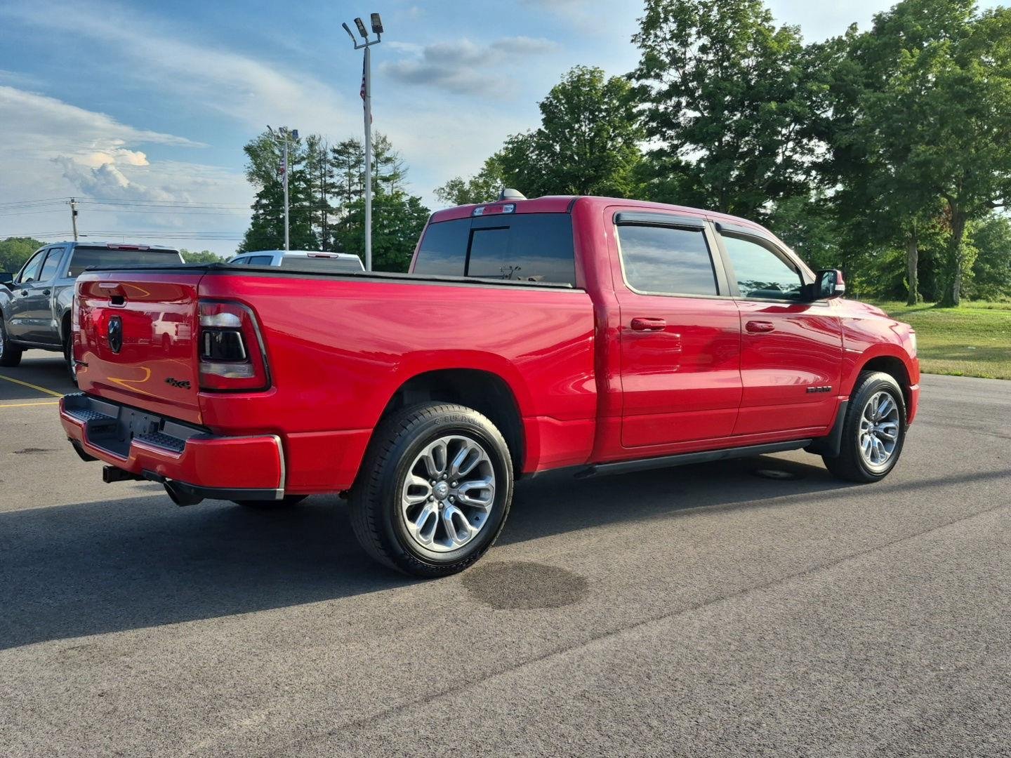 Used 2019 Flame Red Ram Sport image 5