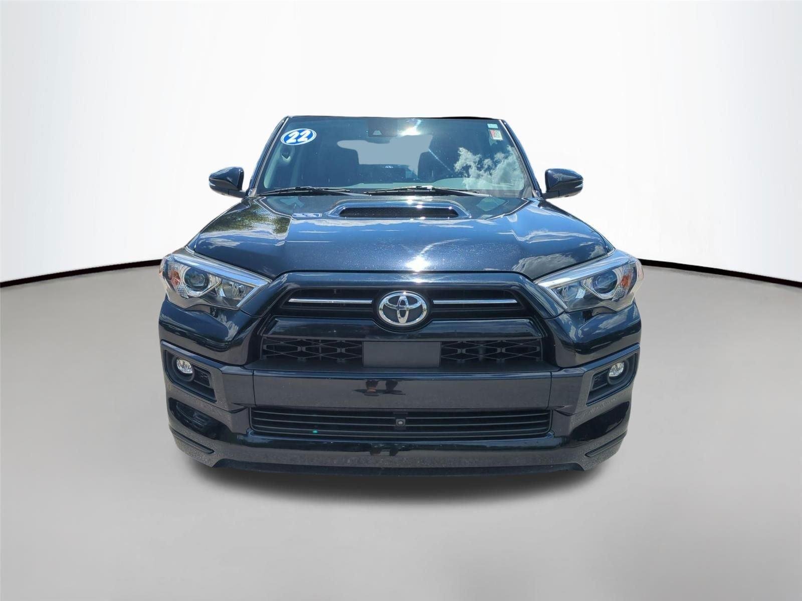 Used 2022 Midnight Black Metallic Toyota TRD Sport image 14