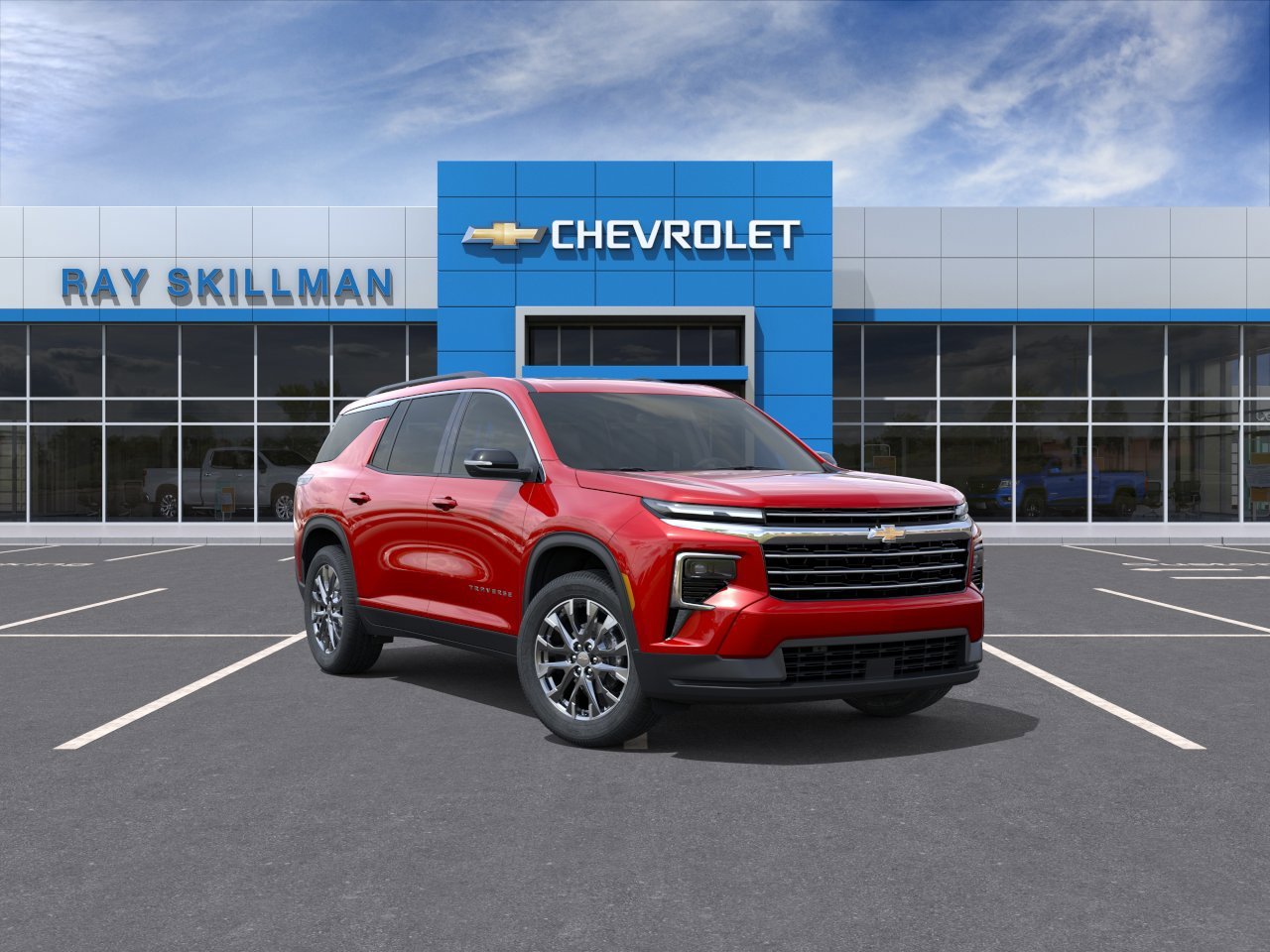Radiant Red Tintcoat 2026 Chevrolet Traverse LT AWD SUV / Crossover Four-Wheel Drive