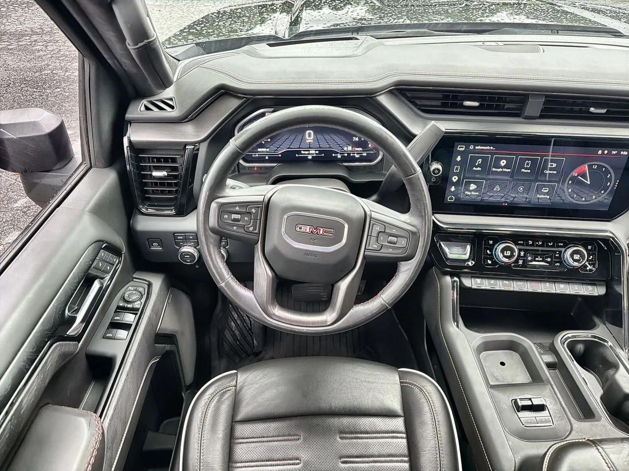 Used 2024 Onyx Black GMC AT4X image 10