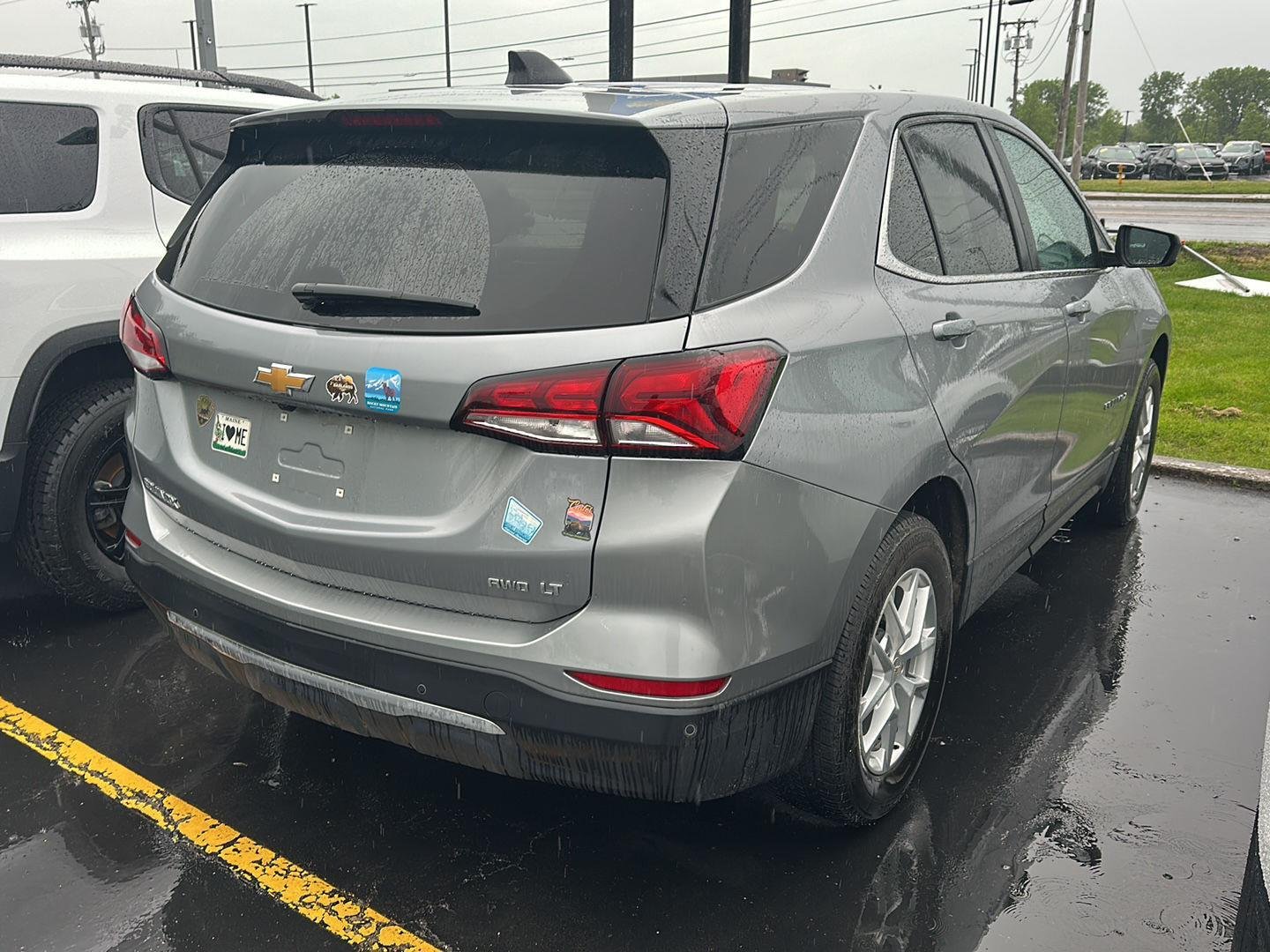 Used 2024 Sterling Gray Metallic Chevrolet LT image 3