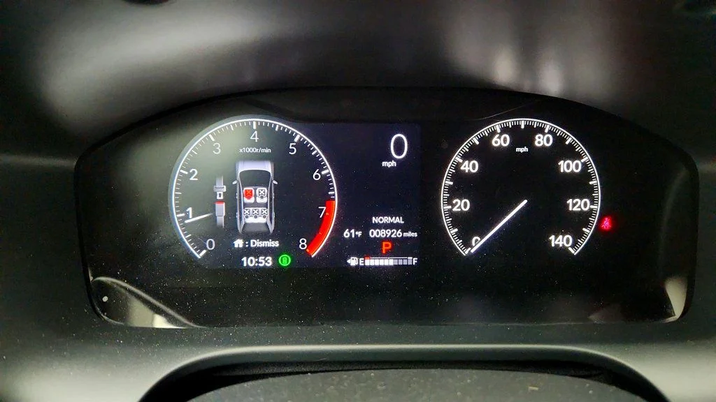 Used 2025 Crystal Black Pearl Honda Sport AWD CVT image 14