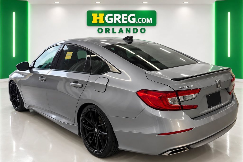 Used 2021 Lunar Silver Metallic Honda Sport image 2
