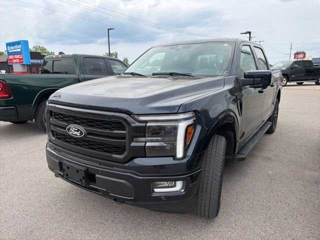 Certified Used 2024 Blue Ford Lariat image 3