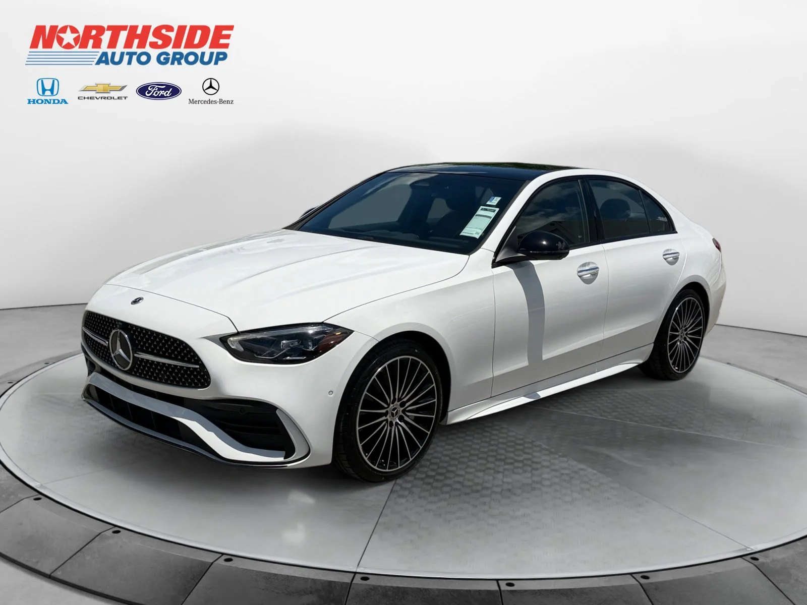 Certified Used 2024 Polar White Mercedes-Benz C 300 image 3