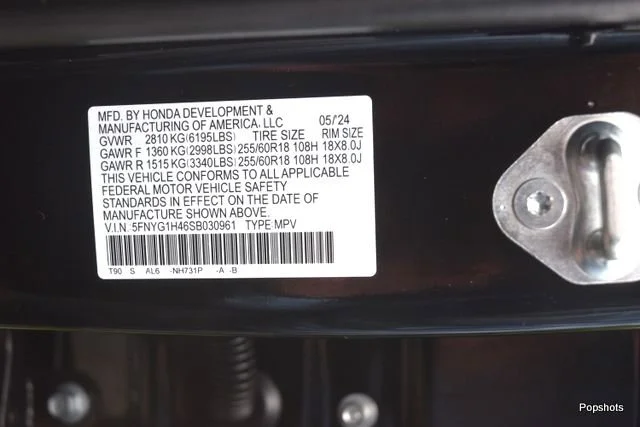2025 Honda Pilot EX-L - Photo 48