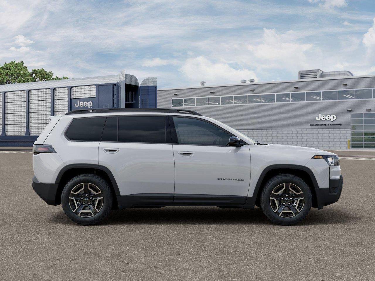 New 2026 Bright White Clear-Coat Exterior Paint Jeep Laredo image 47