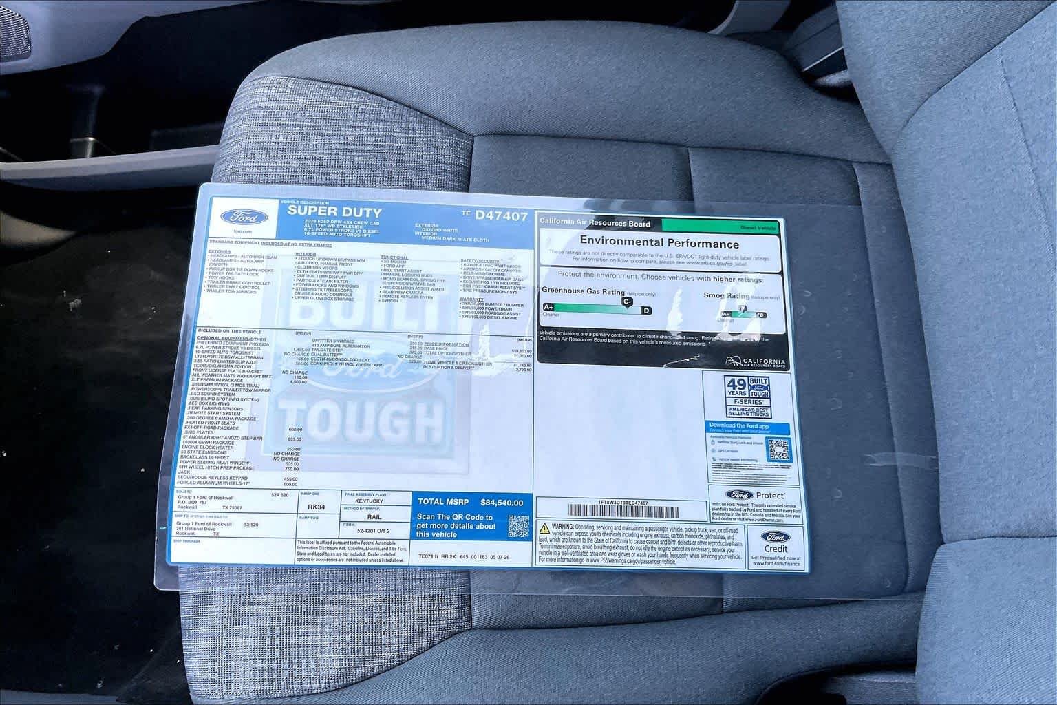 New 2026 Oxford White Ford XLT image 19