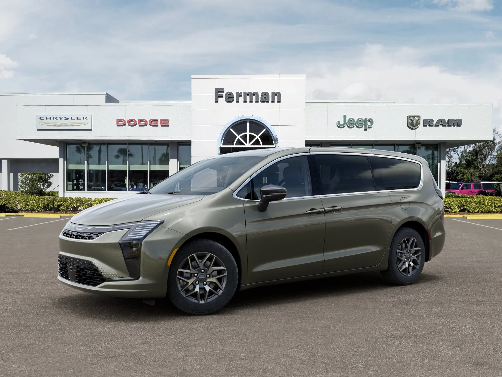 New 2027 Olive Green Pearl-Coat Exterior Paint Chrysler Limited image 31