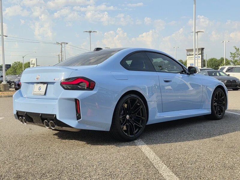 Used 2023 Blue BMW Coupe image 4