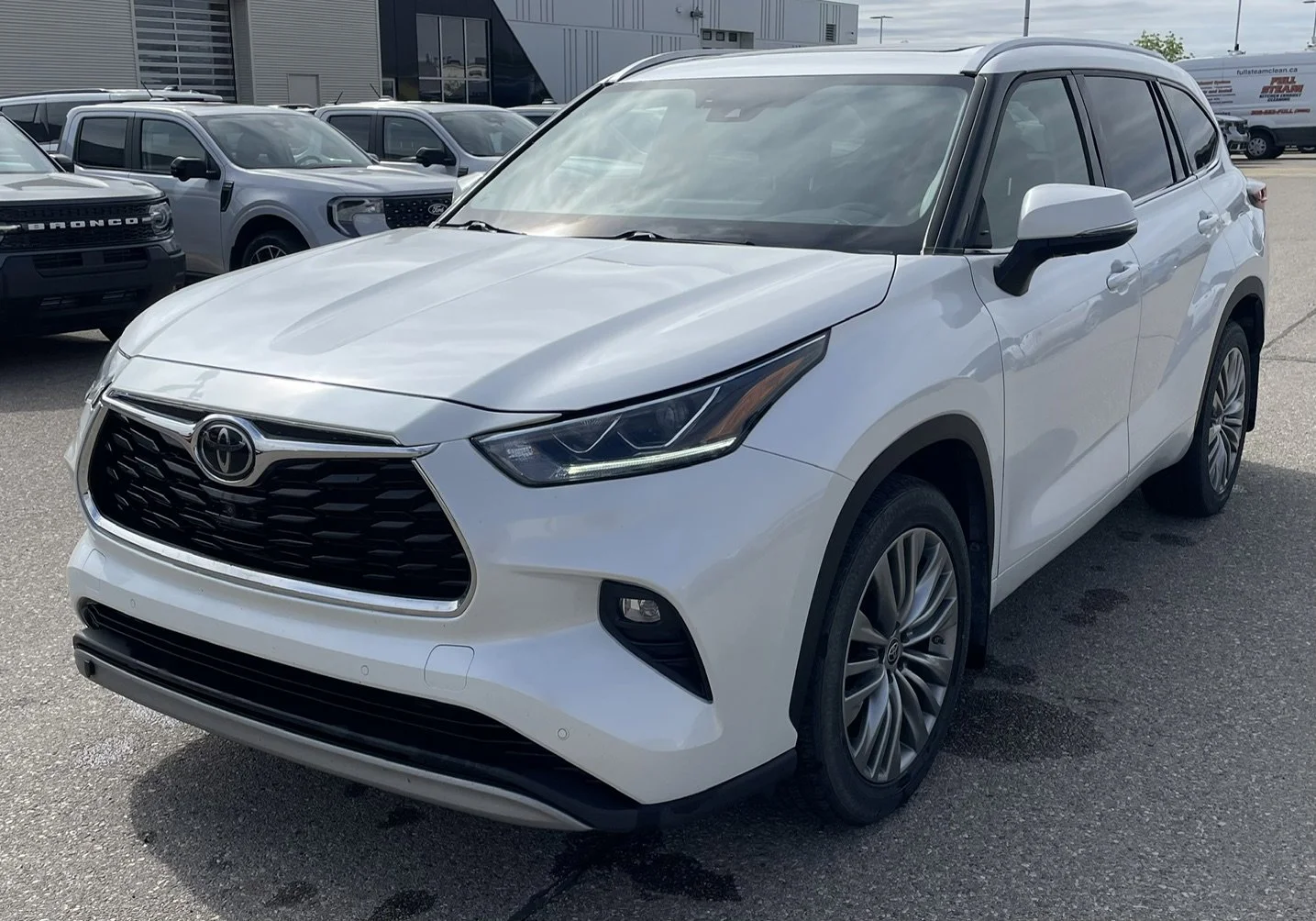 Used 2021 White Toyota LIMITED AWD **New Arrival** image 1
