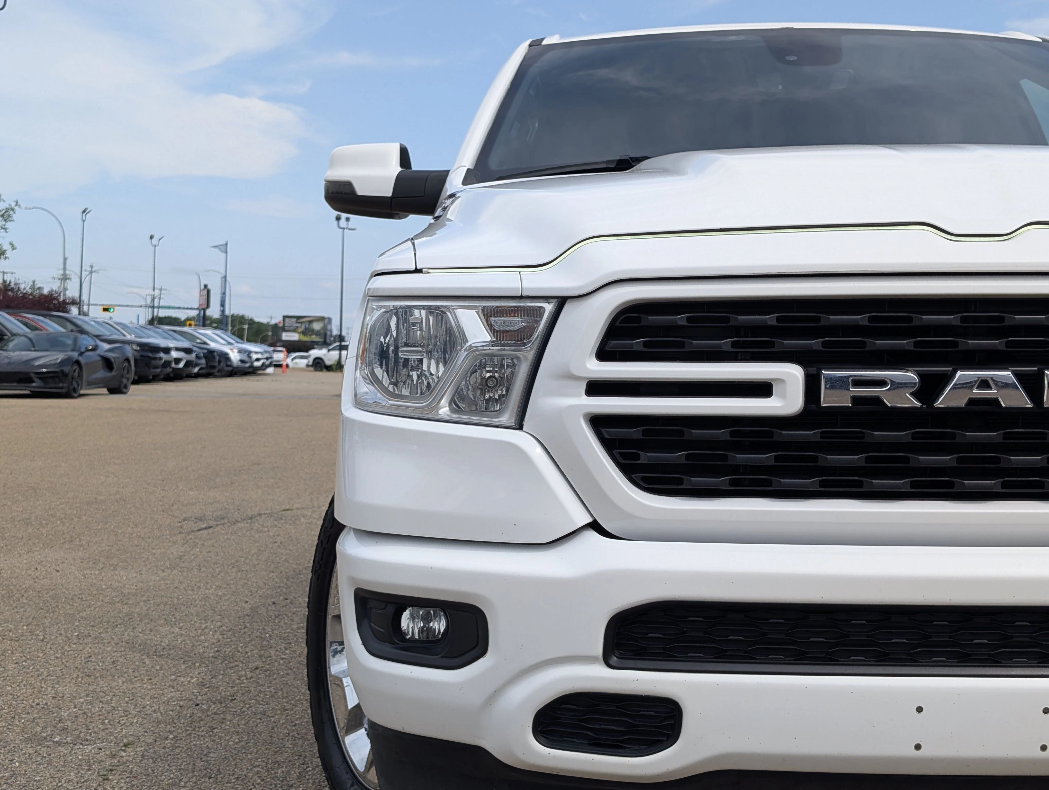 Used 2024 Bright White Ram Big Horn image 11