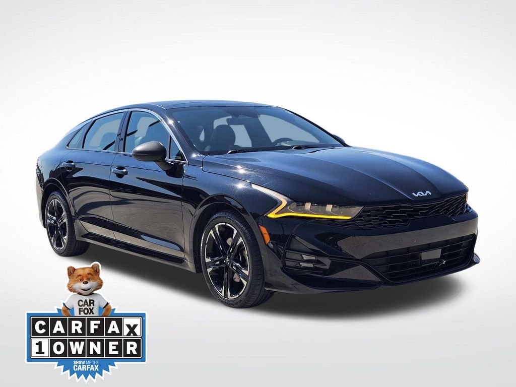 Used 2022 Black Kia GT-Line image 1