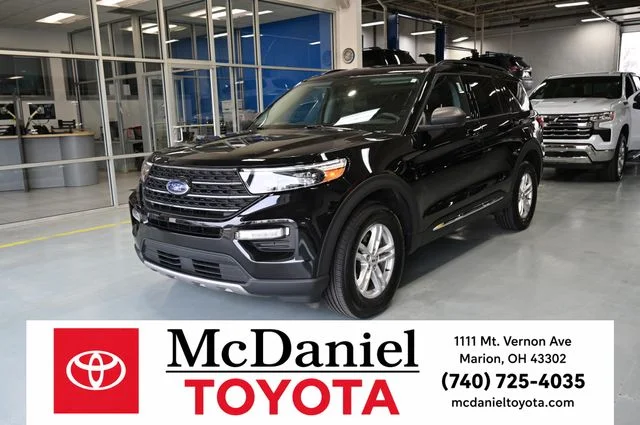 Used 2022 Black Ford XLT image 1