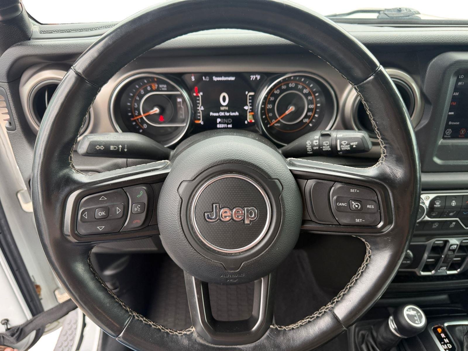 Used 2020 Bright White Clearcoat Jeep Freedom image 13