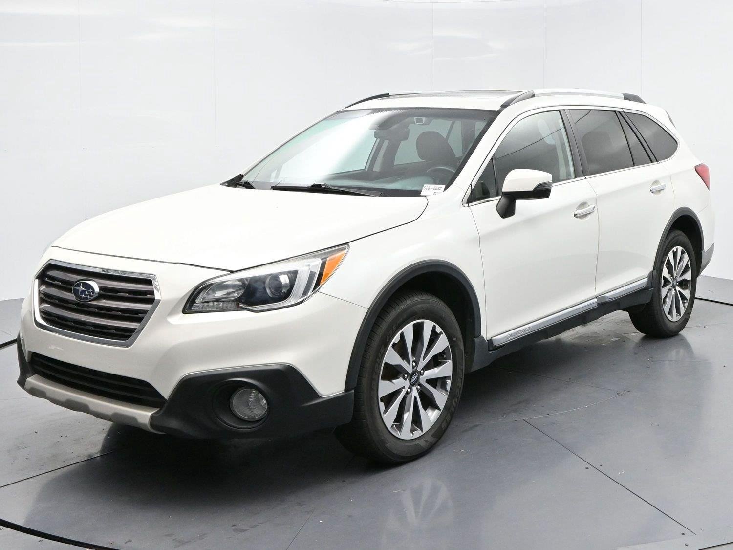 Used 2017 Crystal White Pearl Subaru Touring image 3