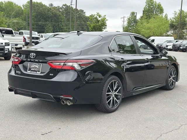 Used 2021 Black Toyota SE image 13