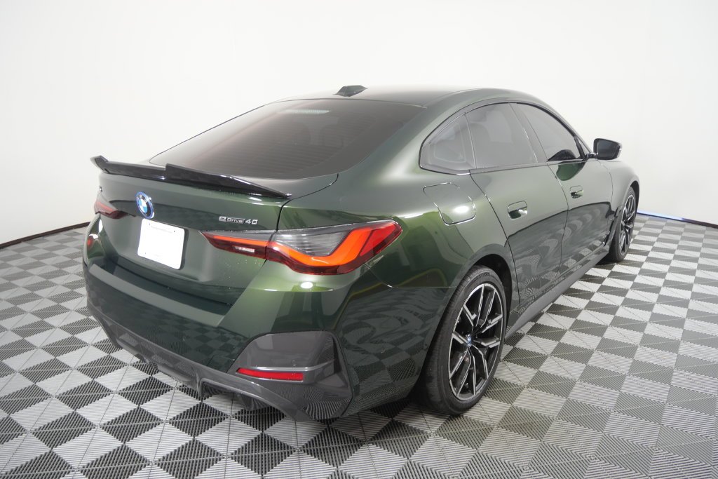 Certified Used 2024 Green Metallic BMW eDrive40 image 5