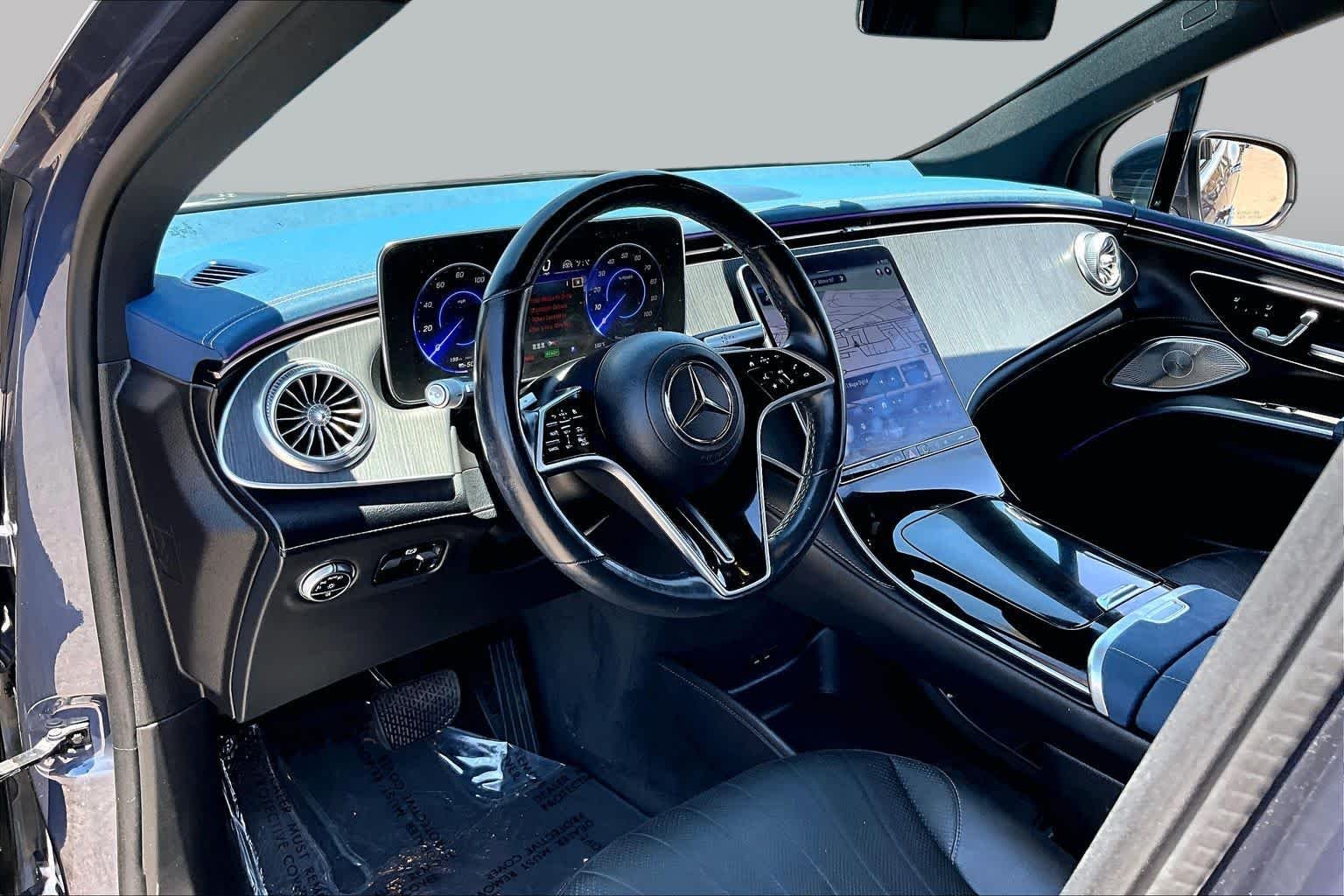 Used 2023 Twilight Blue Metallic Mercedes-Benz EQS 450+ image 17