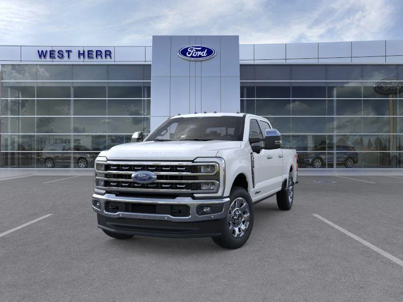 New 2026 Star White Metallic Tri-Coat Ford F-250® Lariat® image 3