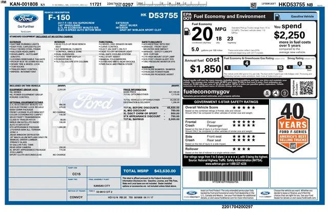 Used 2017 Ingot Silver Ford XL image 21