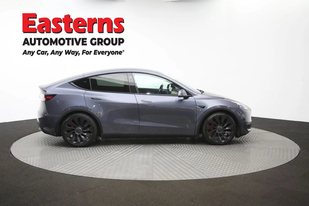 Used 2022 Gray Tesla Performance image 41