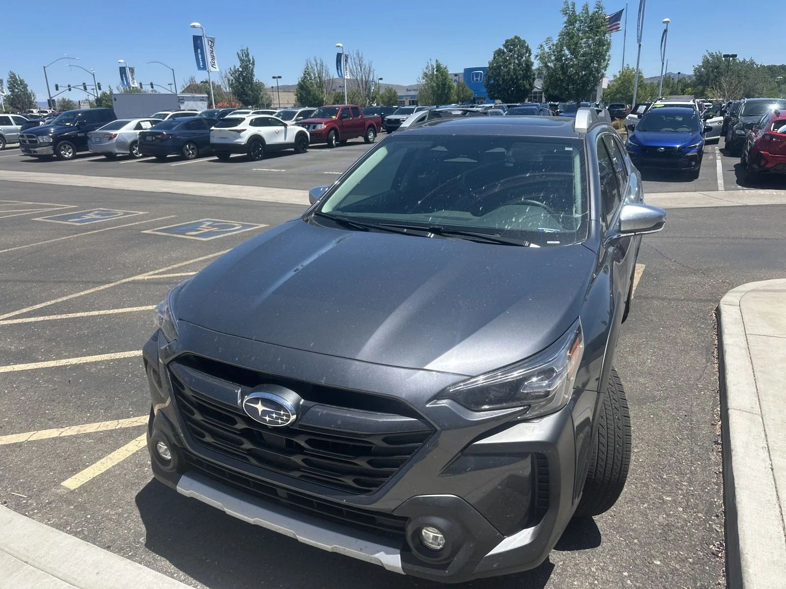 Used 2025 Gray Subaru Touring XT image 2