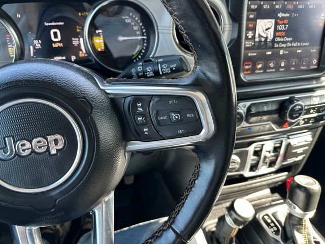 Used 2022 White Jeep Unlimited Sahara 4xe image 29