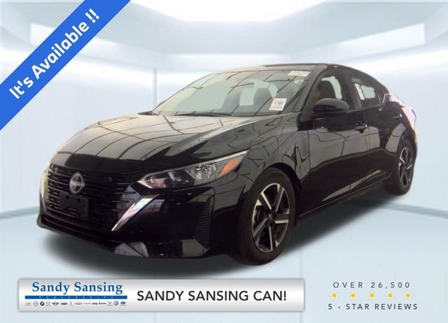 Used 2025 Black Nissan SV image 1